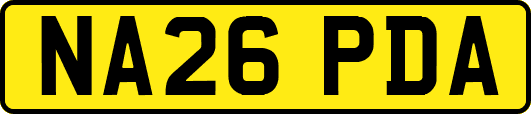 NA26PDA