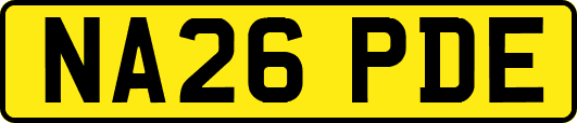 NA26PDE