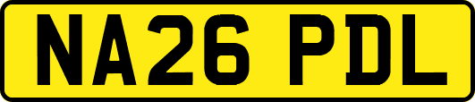NA26PDL