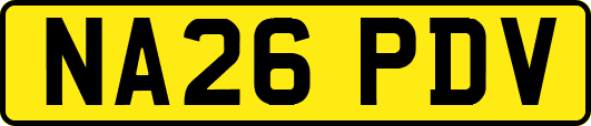 NA26PDV