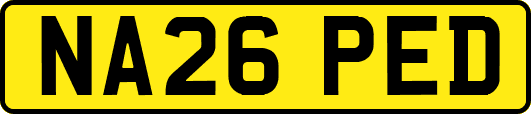 NA26PED