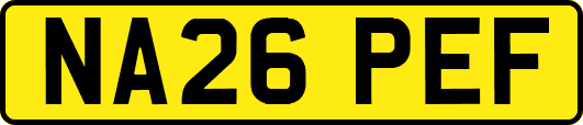NA26PEF