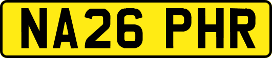 NA26PHR