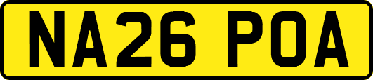 NA26POA