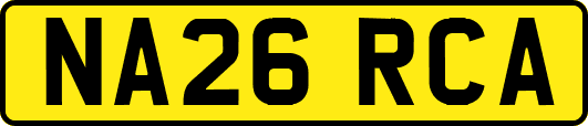NA26RCA