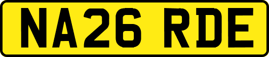 NA26RDE