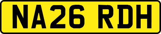 NA26RDH