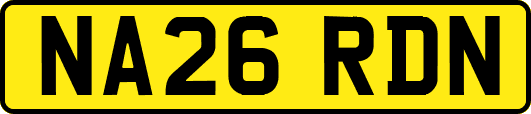 NA26RDN