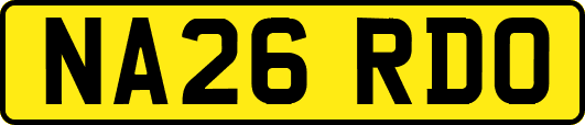 NA26RDO