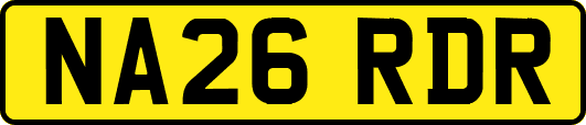 NA26RDR