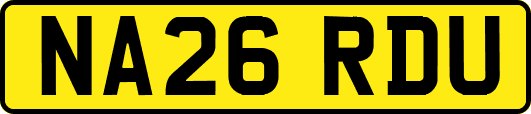 NA26RDU