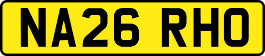 NA26RHO