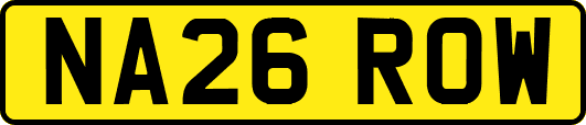 NA26ROW