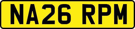 NA26RPM