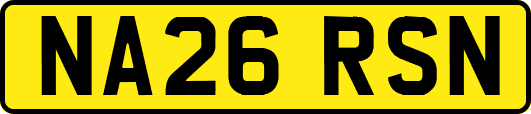 NA26RSN
