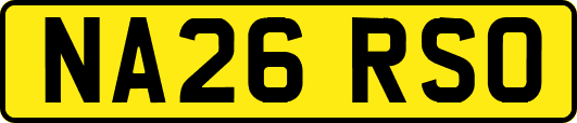 NA26RSO