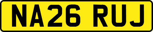 NA26RUJ