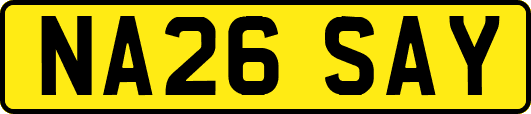 NA26SAY