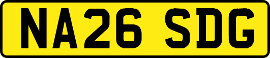 NA26SDG