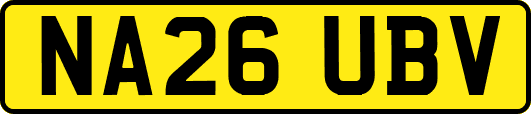NA26UBV