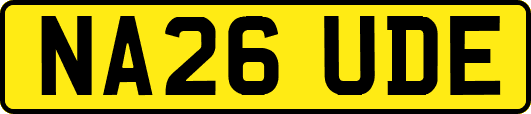 NA26UDE