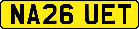 NA26UET