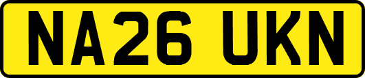 NA26UKN