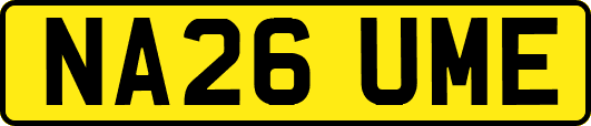 NA26UME