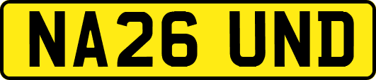 NA26UND