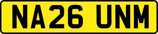 NA26UNM