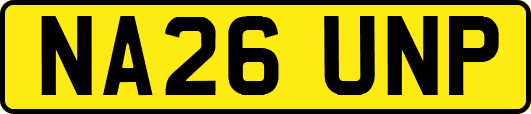 NA26UNP