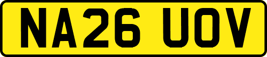 NA26UOV