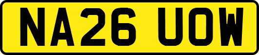 NA26UOW
