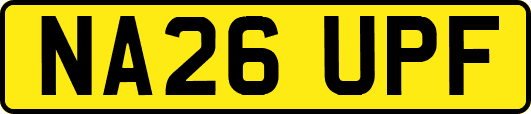 NA26UPF