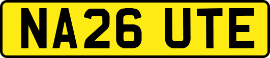 NA26UTE