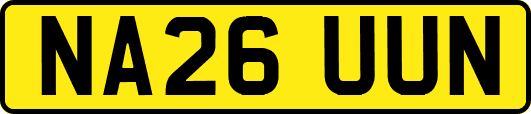NA26UUN