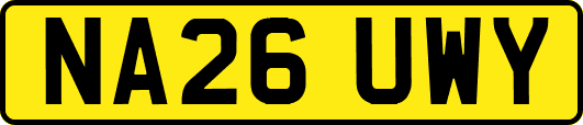 NA26UWY