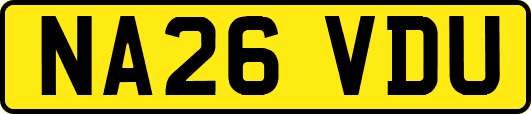 NA26VDU