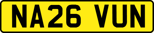 NA26VUN