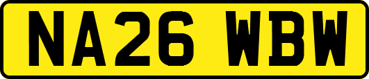 NA26WBW