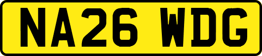 NA26WDG