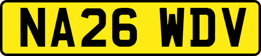 NA26WDV