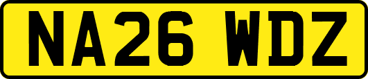 NA26WDZ