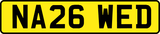 NA26WED