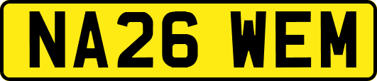 NA26WEM