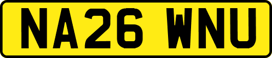 NA26WNU