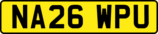 NA26WPU