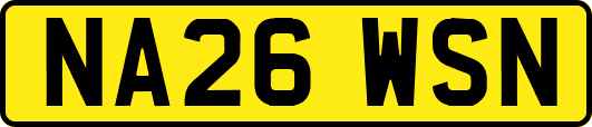 NA26WSN