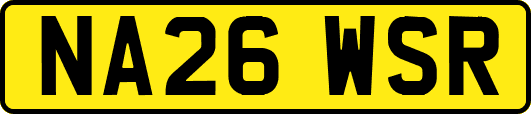 NA26WSR