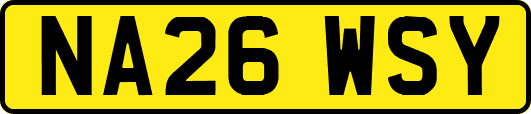 NA26WSY